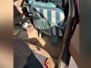 Man caught driving without bonnet and driver’s seat now without car