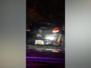 Looks legit! Driver busted for shonky cardboard number plates