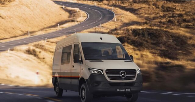 Three decades of Mercedes-Benz Sprinter celebrated with rugged limited edition