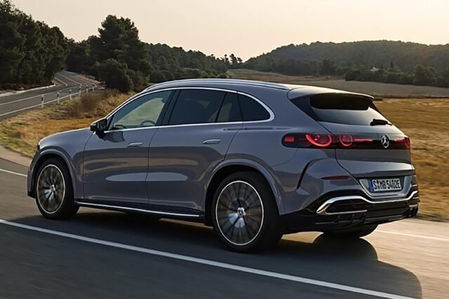 2027 Mercedes-Benz GLC EV exterior leaked days ahead of launch