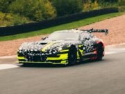 Mercedes-AMG’s answer to the Porsche 911 GT3 RS hits the track