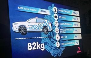 Payload of Toyota RAV4 police cars a risk, says union