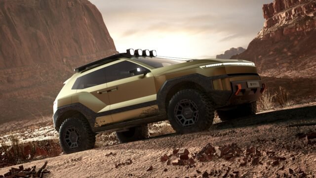Hyundai Crater concept revealed as rugged mid-size off-road SUV