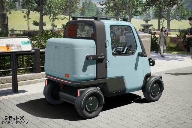 Daihatsu Midget X: Classic tiny delivery vehicle reborn with electric motivation