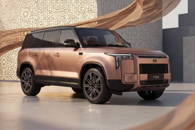 Toilet-equipped electric luxury SUV edges towards Australia