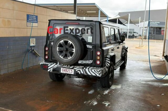 Chinese military-style off-roaders spied testing in Australia