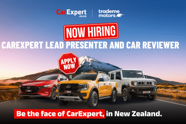 We're looking for CarExpert.co.nz's lead presenter and car reviewer