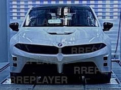 Electric BMW M3 spied undisguised for the first time