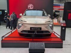 MG previews another Tesla Model Y rival for Australia